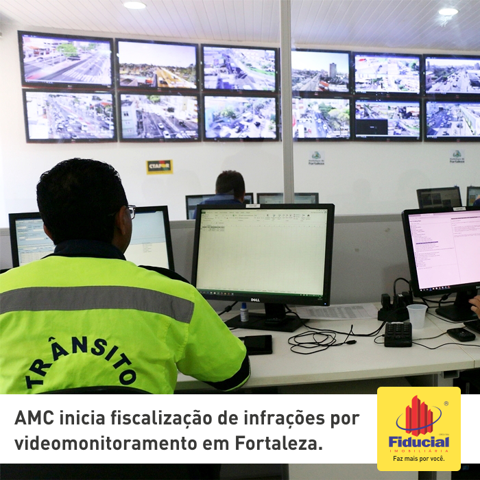 AMC inicia fiscaliza&ccedil;&atilde;o de infra&ccedil;&otilde;es por videomonitoramento em Fortaleza