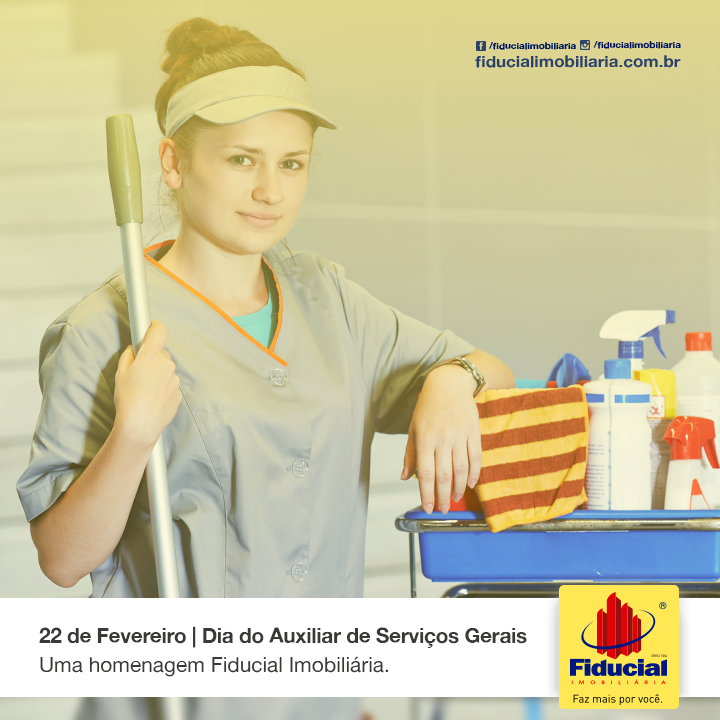Homenagem: 22 de Fevereiro Dia do Auxiliar de Servi&ccedil;os Gerais