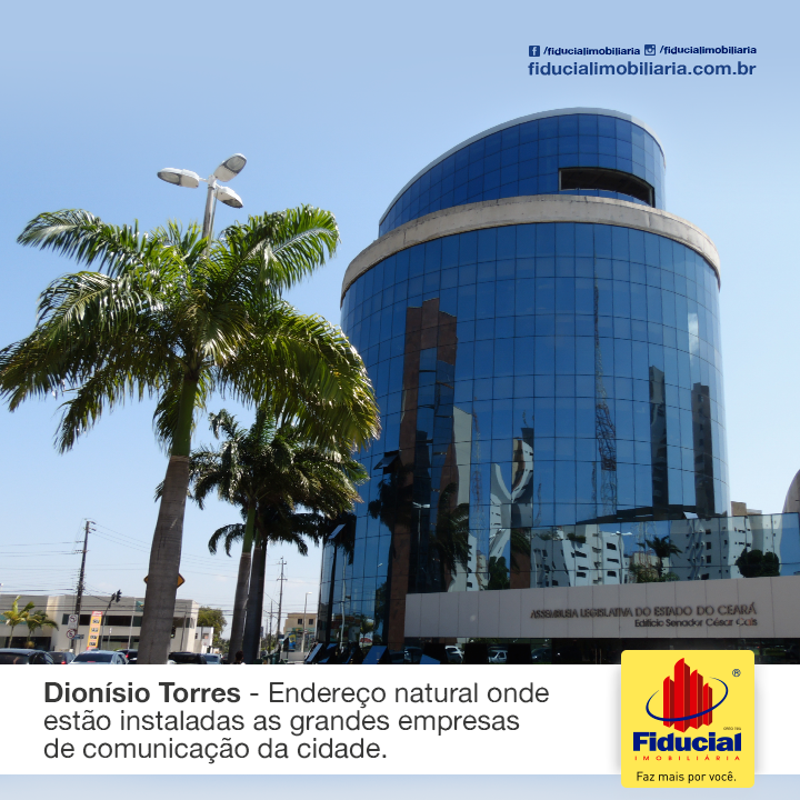 Dion&iacute;sio Torres - Endere&ccedil;o natural onde est&atilde;o instaladas as grandes empresas de comunica&ccedil;&atilde;o da cidade.