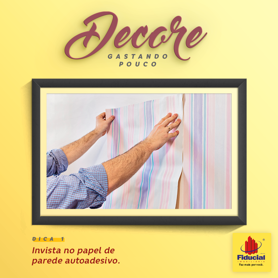 Dica de Decoração: Invista no papel de parede autoadesivo