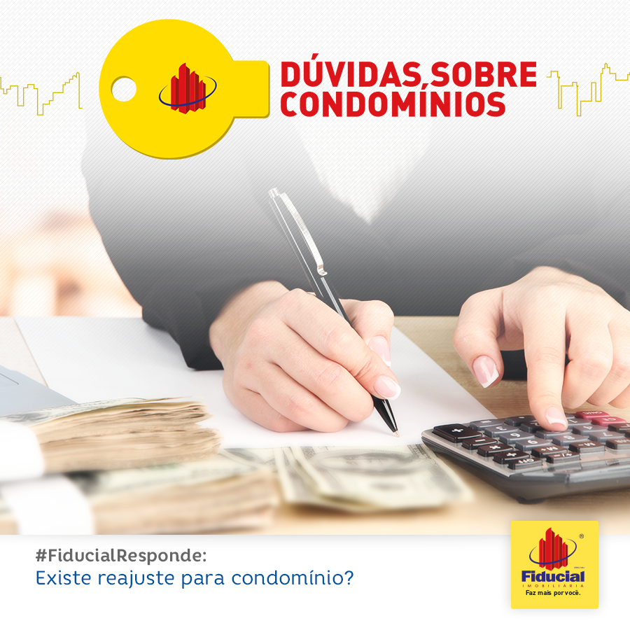 Existe reajuste para condom&iacute;nio?