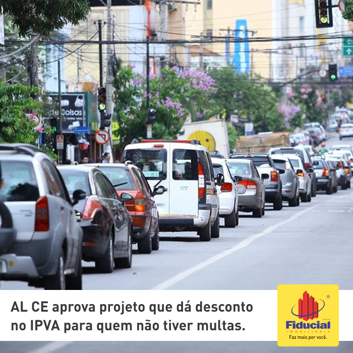 Assembleia do Cear&aacute; aprova projeto que d&aacute; desconto de at&eacute; 10% no IPVA para quem n&atilde;o tiver multas