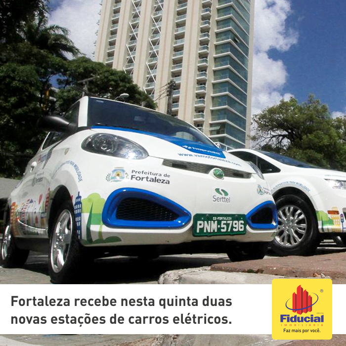 Fortaleza recebe nesta quinta duas novas esta&ccedil;&otilde;es de carros el&eacute;tricos